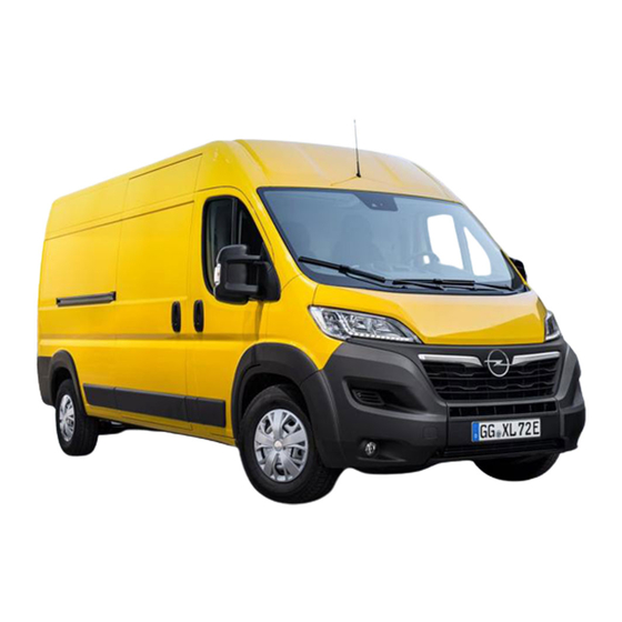 Opel MOVANO 2021 Guide De L'infotainment