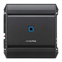Alpine S-A55V Mode D'emploi