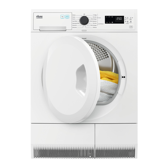 FAURE FDP7406PZ Notice D'utilisation