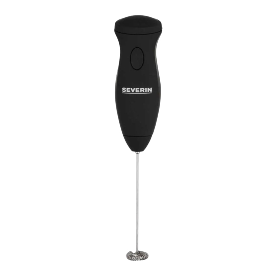 SEVERIN SM 3590 Mode D'emploi
