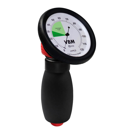 VBM Medizintechnik Cuff Pressure Gauge UNIVERSAL Mode D'emploi