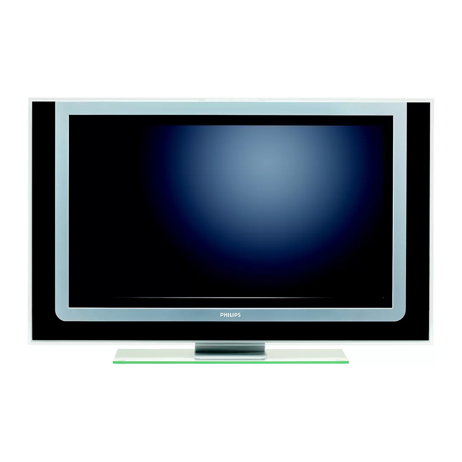 Philips Flat TV Mode D'emploi