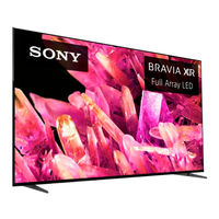 Sony BRAVIA XR-55X9S Serie Guide D'installation