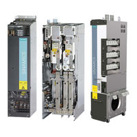 Siemens SINAMIC S120 Manuel