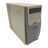 Sun Microsystems Ultra 80 Guide D'installation