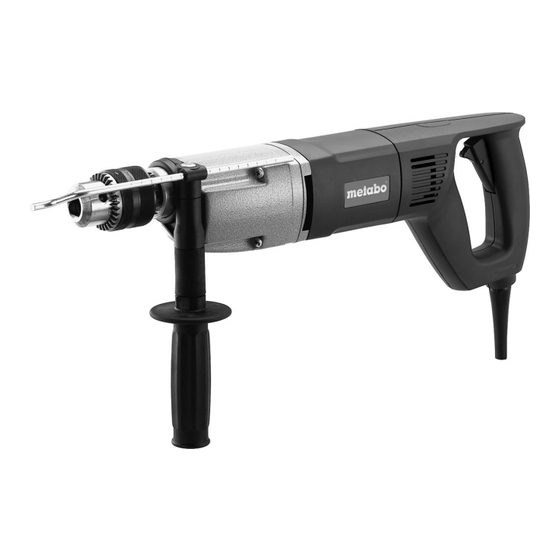 Metabo BDE 1100 Notice Originale