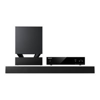 Sony HT-CT550W Mode D'emploi