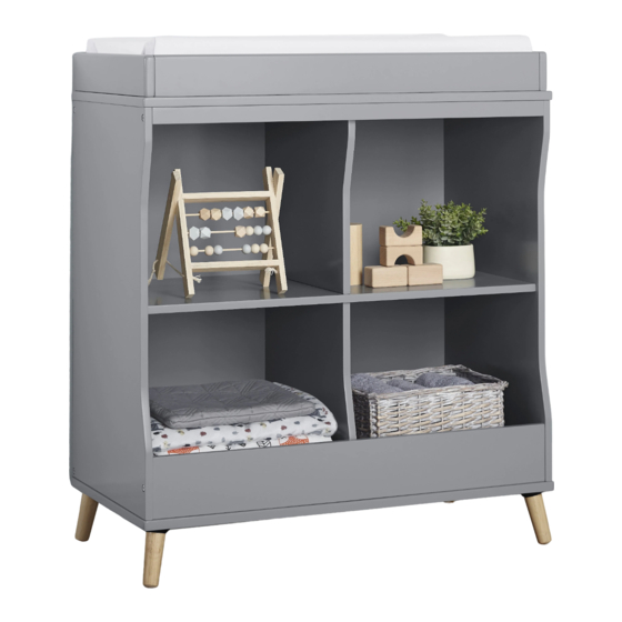 Delta Children Essex Changing Table & Storage Unit Instructions De Montage