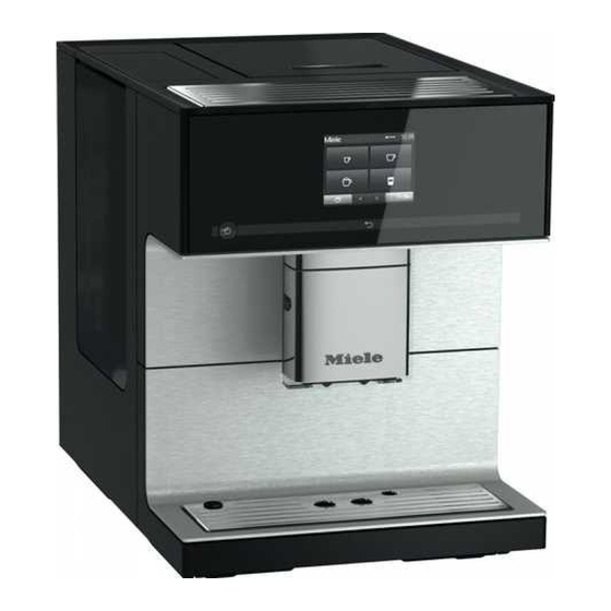 Miele CM 7350 Mode D'emploi