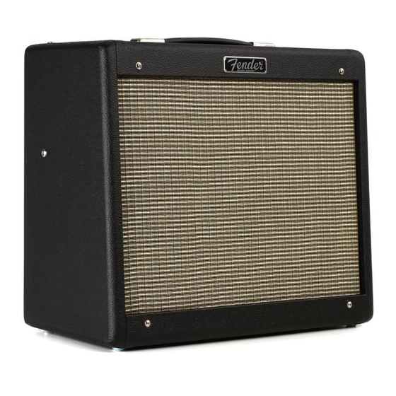 Fender Blues Junior Manuels