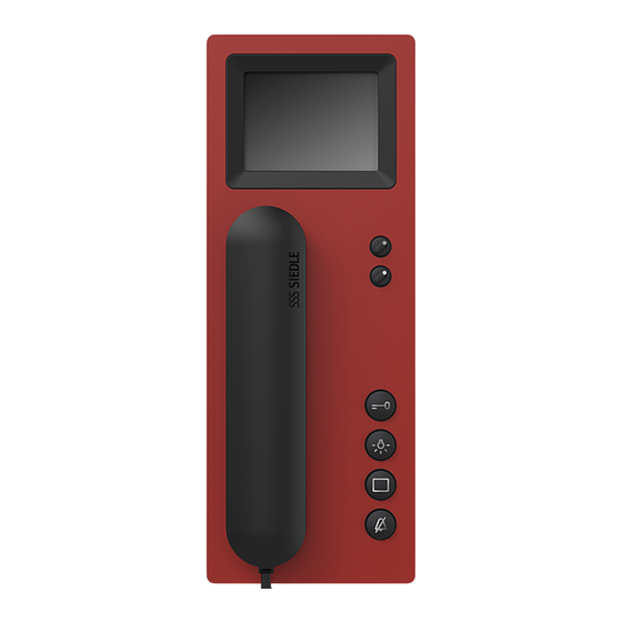 SSS Siedle plug+play BTSV 850-03 Mode D'emploi