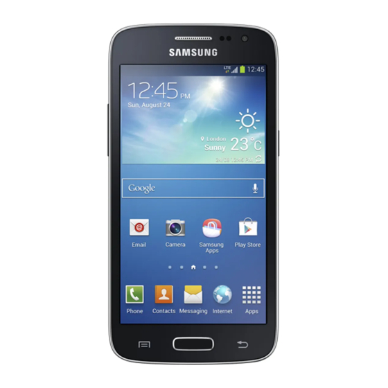 Samsung Galaxy Core LTE Mode D'emploi