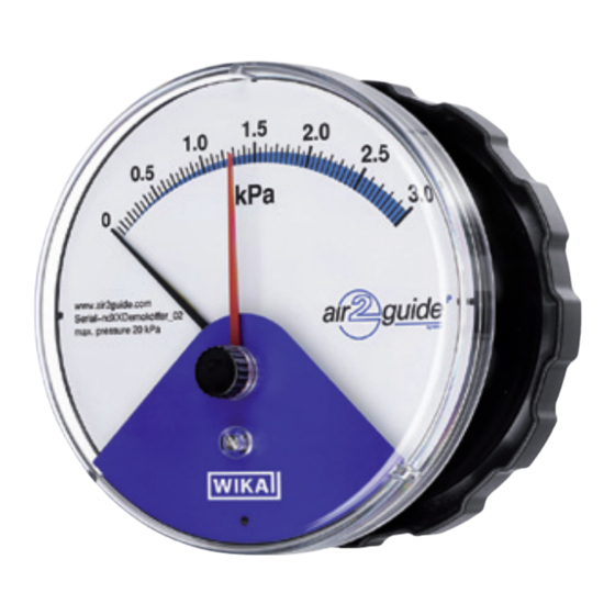 WIKA A2G-10 Mode D'emploi