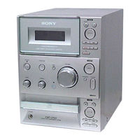 Sony CMT-CP101 Mode D'emploi
