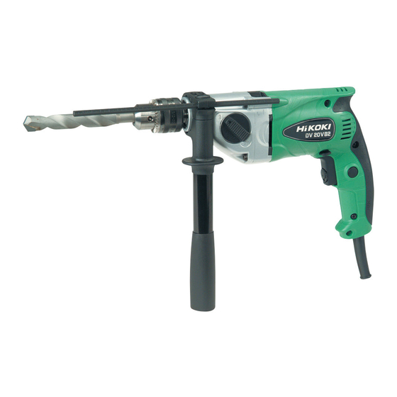 HIKOKI DV 20VB2 Mode D'emploi