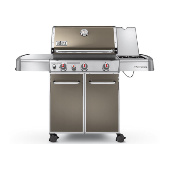 Weber Genesis E-330 Guide D'utilisation