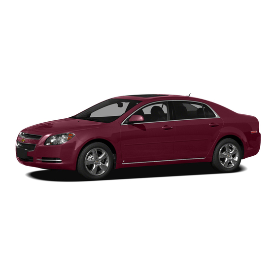 Chevrolet Malibu 2011 Guide Du Propriétaire