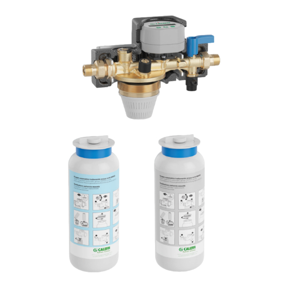 CALEFFI 580020 Mode D'emploi
