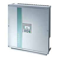 Siemens SINVERT PVM10 Instructions De Service