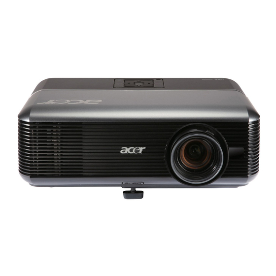 Acer P5271 Serie Guide Utilisateur