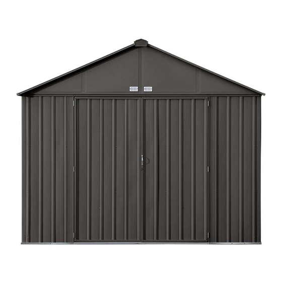 Arrow Storage Products EZEE SHED EZ107CCCR Manuel De L'utilisateur