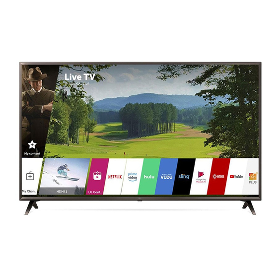 LG 43UK6300PUE Guide De Configuration Rapide