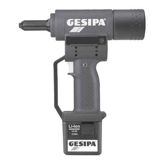 Gesipa PowerBird Mode D'emploi