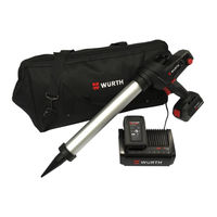 Würth AKP 18-600 Traduction Des Instructions De Service D'origine