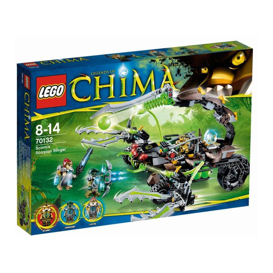 LEGO LEGENDS OF CLIMA 70132 Manuels