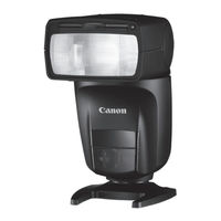 Canon Speedlite 470EX-AI Mode D'emploi