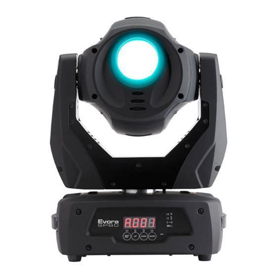 Contest Evora SP60 Guide De L'utilisateur