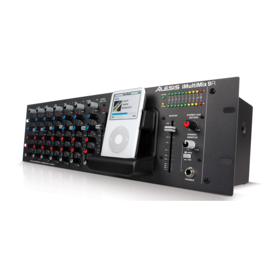 Alesis iMultiMix 9R Manuel D'utilisation Du Propriétaire