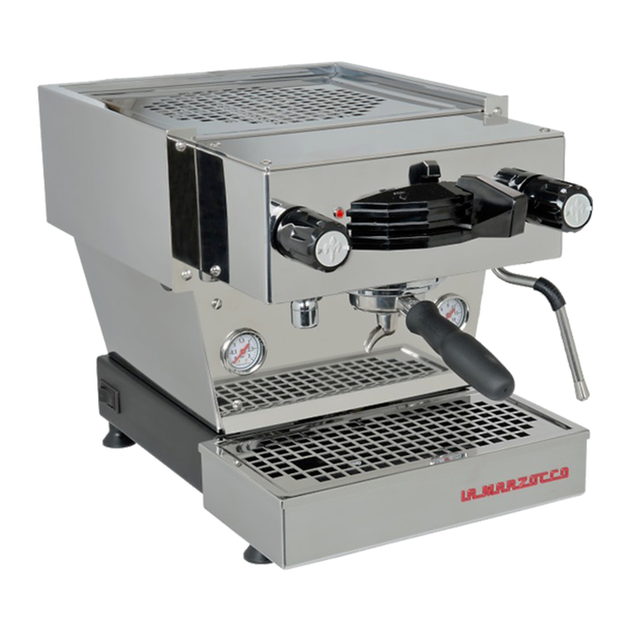 La Marzocco linea mini Mode D'emploi