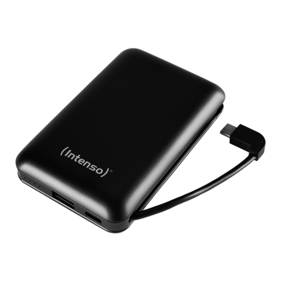 Intenso XC10000 Mode D'emploi
