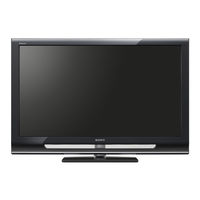 Sony BRAVIA KDL-40W47 Série Mode D'emploi