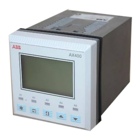 ABB AX416 Guide De L'utilisateur