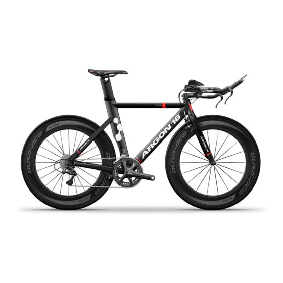 Argon 18 E-80 Guide D'assemblage