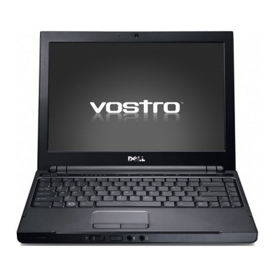 Dell Vostro 1220 Notice D'entretien