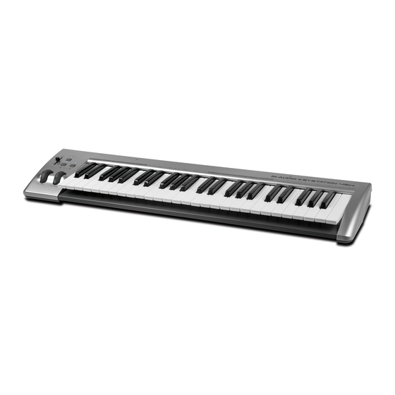 M-Audio KEYSTATION 49e Mode D'emploi