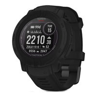 Garmin INSTINCT SOLAR TACTICAL Manuel D'utilisation