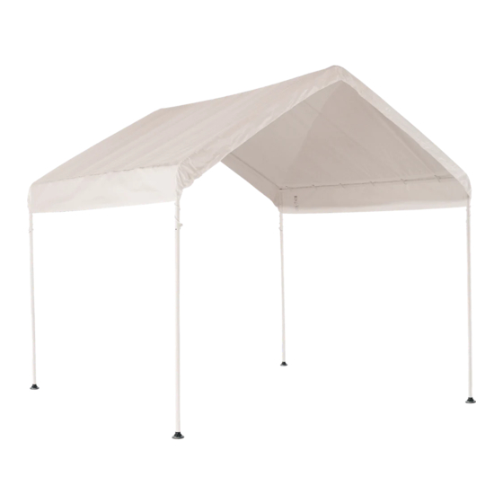 ShelterLogic MAX AP CANOPY 23521 Manuels