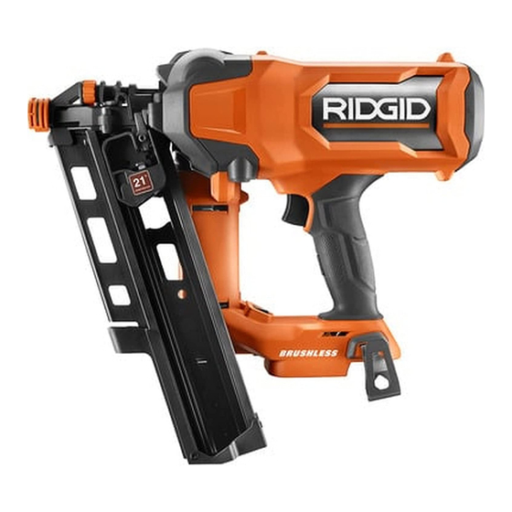 RIDGID R09894 Manuels