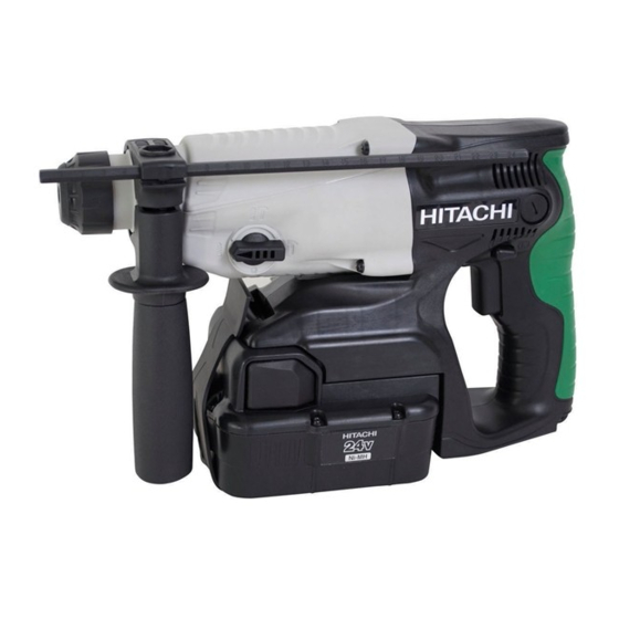 Hitachi DH 24DVC Mode D'emploi