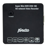 Alecto DVB-100 Mode D'emploi