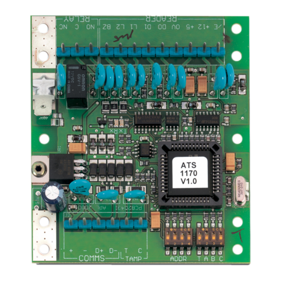 Aritech ATS1170 Instructions D'installation