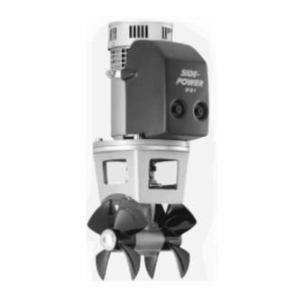 SLEIPNER MOTOR AS Side-Power SP 75 Ti Manuel D'installation Et D'utilisation
