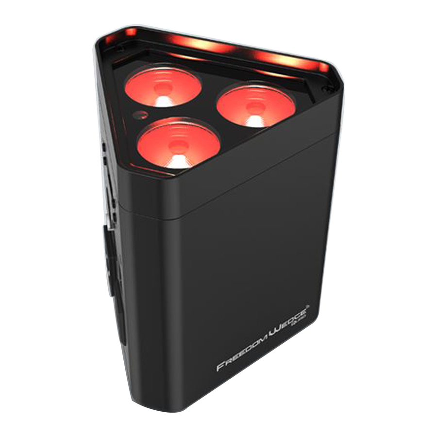 Chauvet DJ FREEDOM WEDGE QUAD Guide De Référence Rapide