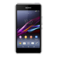 Sony Xperia E1 D2005 Guide De L'utilisateur