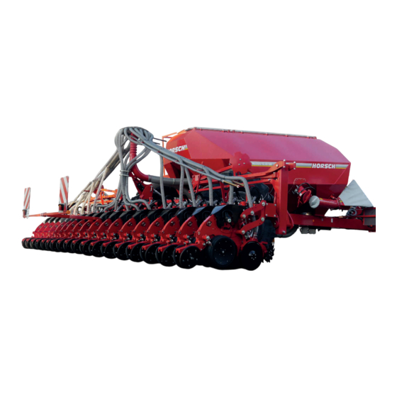 horsch MAESTRO 12 Manuel D'utilisation