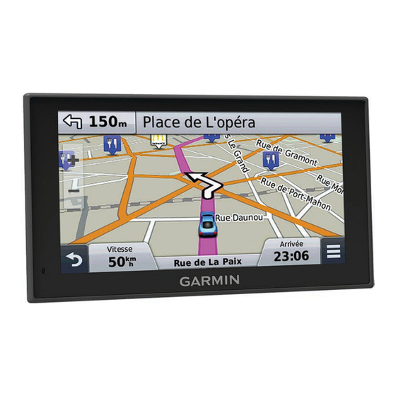 Garmin nuvi Série Manuel D'utilisation